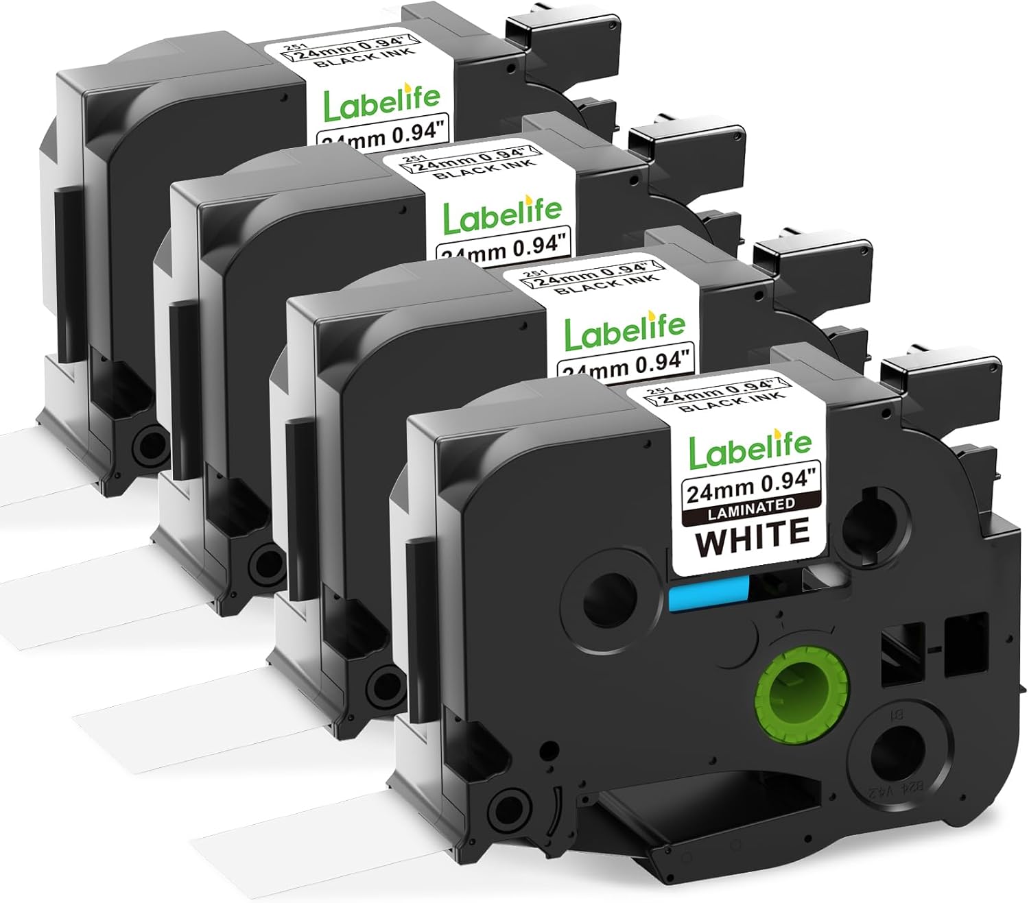 Labelife TZe-251 24mm Label Tape Replacement for Brother P Touch TZe TZ Label Ta...