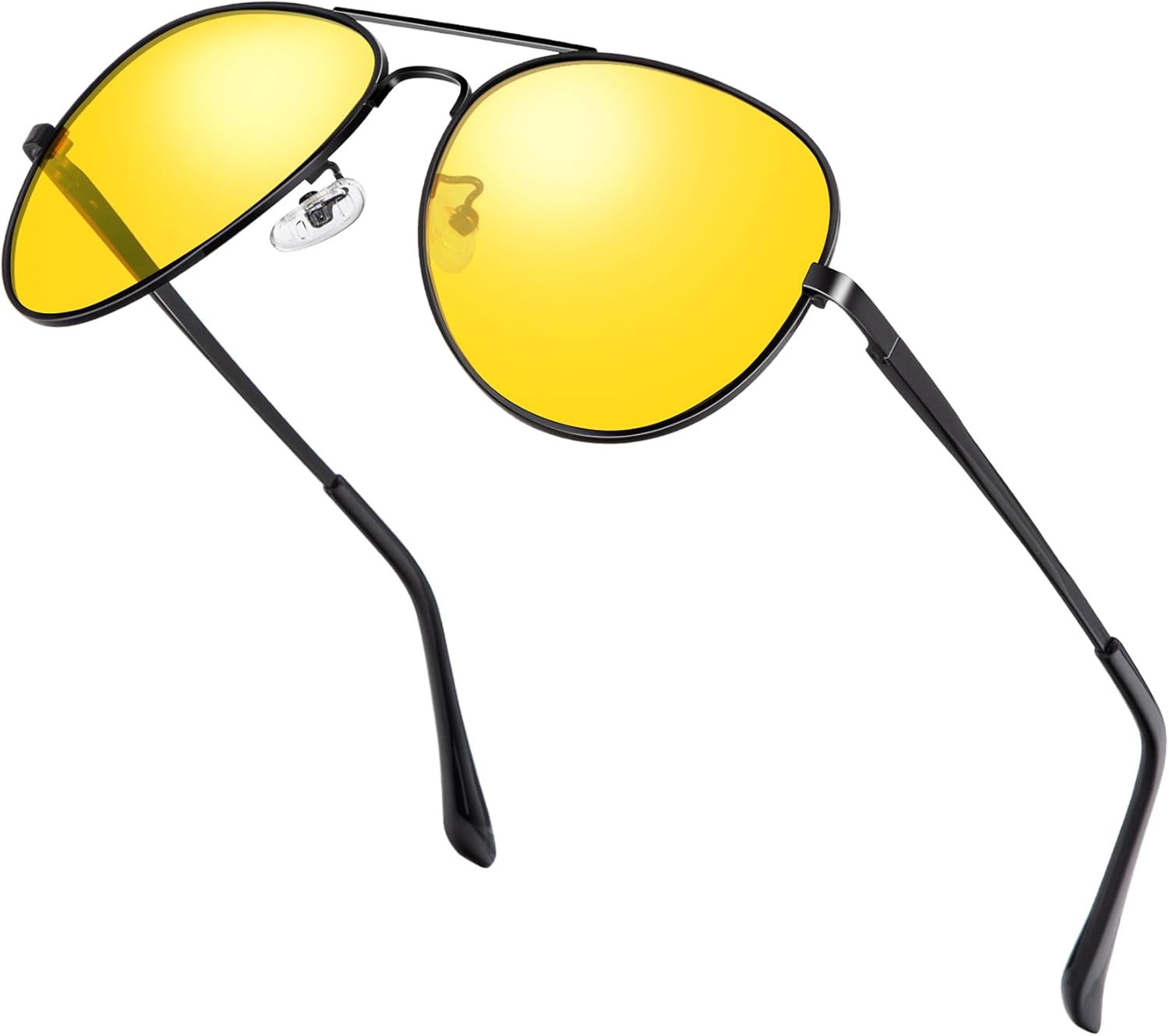 ANYLUV Pilot Sunglasses, Special Polarised Sunglasses For Men Women, Classic Bla...