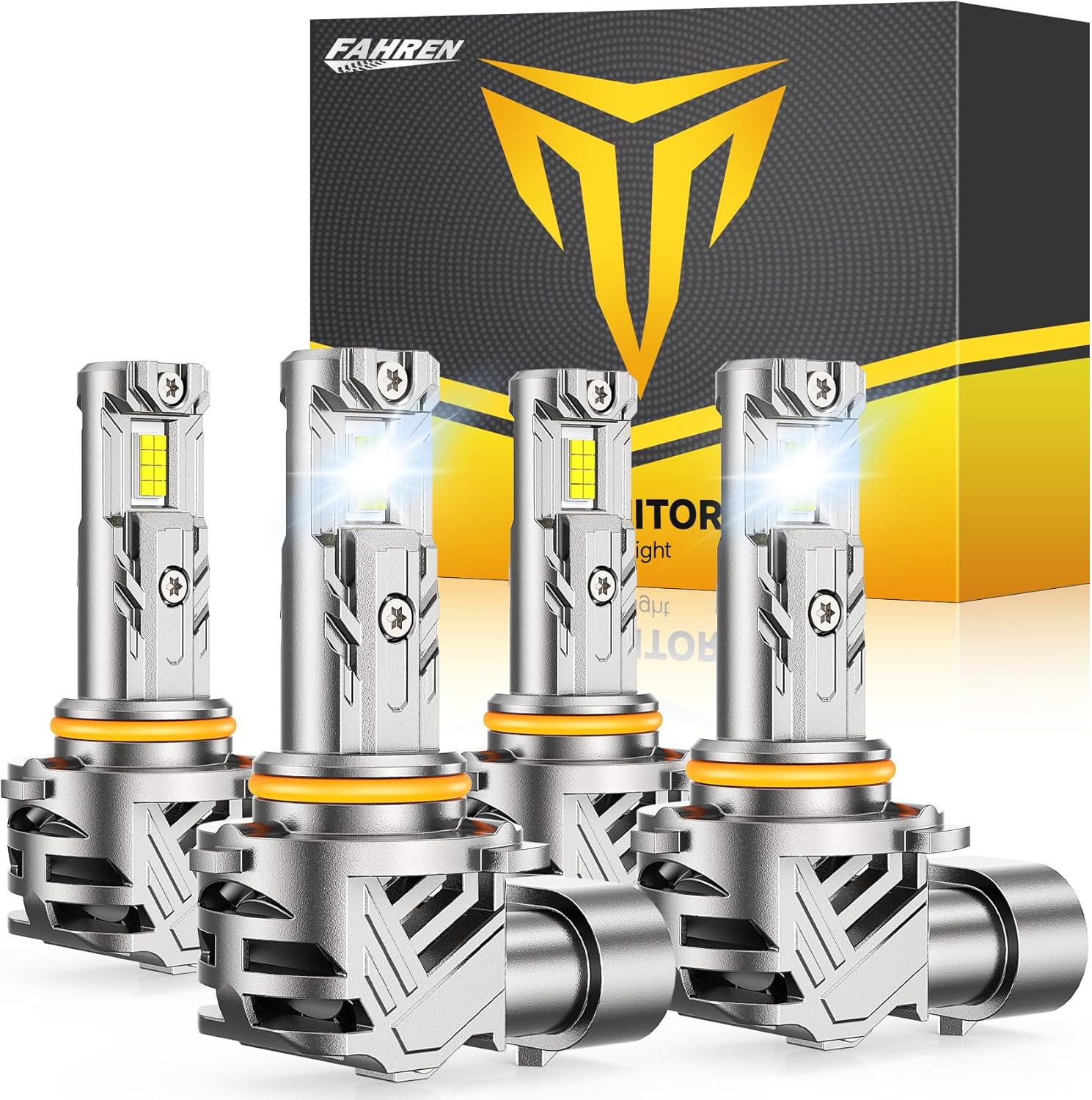 FAHREN 9005 9006 Fog light Combo, [Newest & Brightest] 800% Super Bright Bulb 1:...