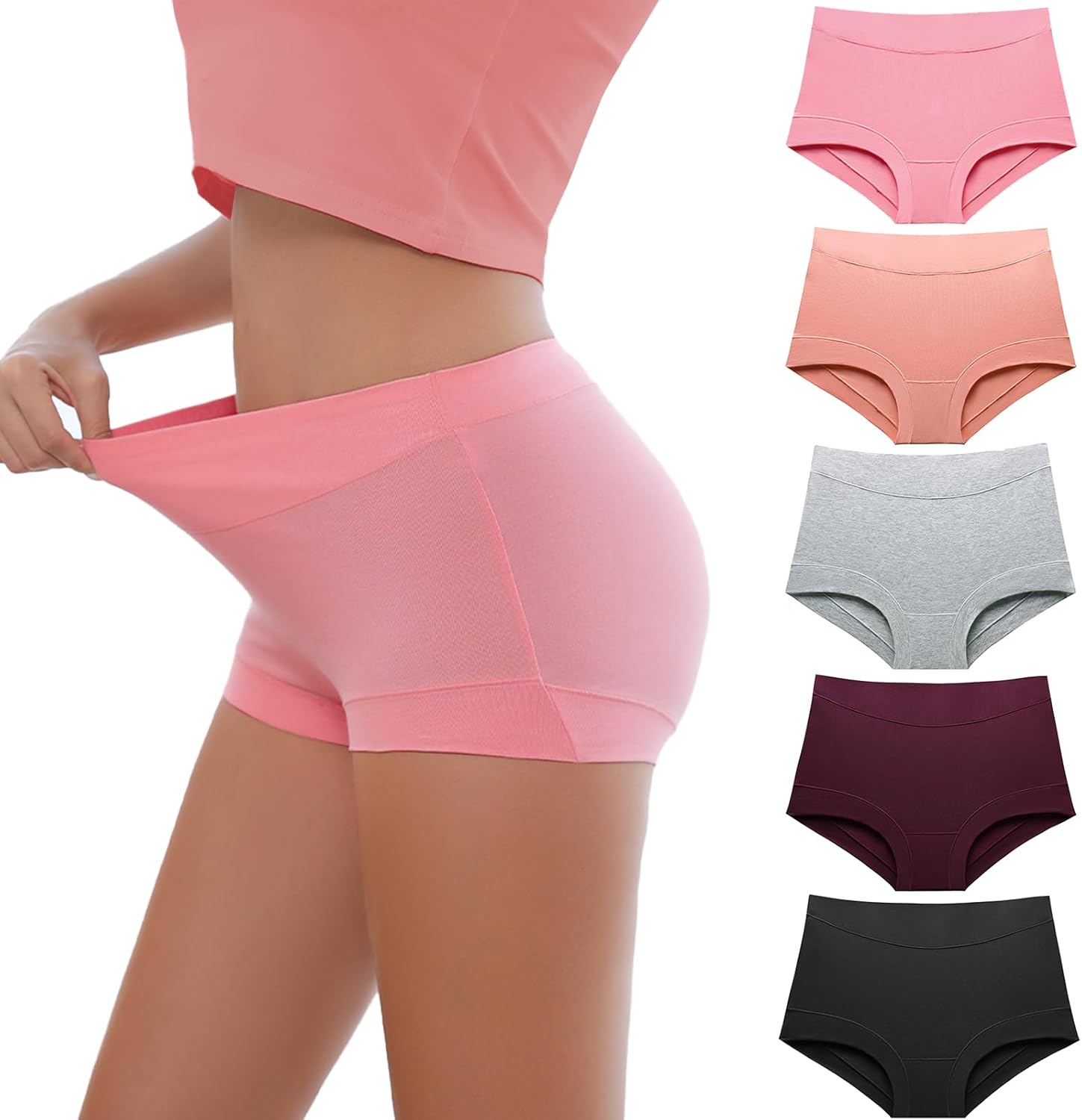 Special Migbean Boy Shorts Underwear for Women, Comfortable Boxers for Women, Hi...