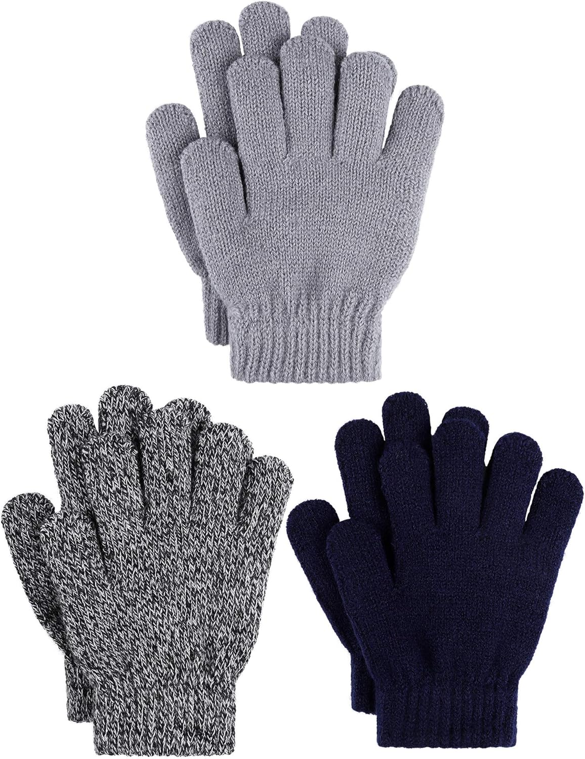 Cooraby Kid's Winter Gloves, Special Warm Knitted Gloves for Children, Innovativ...