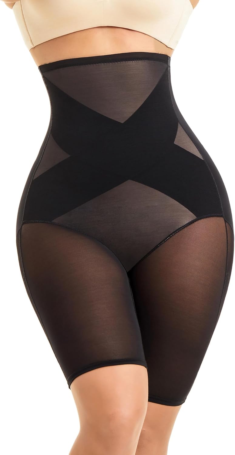 MOVWIN Tummy Control Body Shaper Shorts, High-Quality Shapewear with High Waist,...