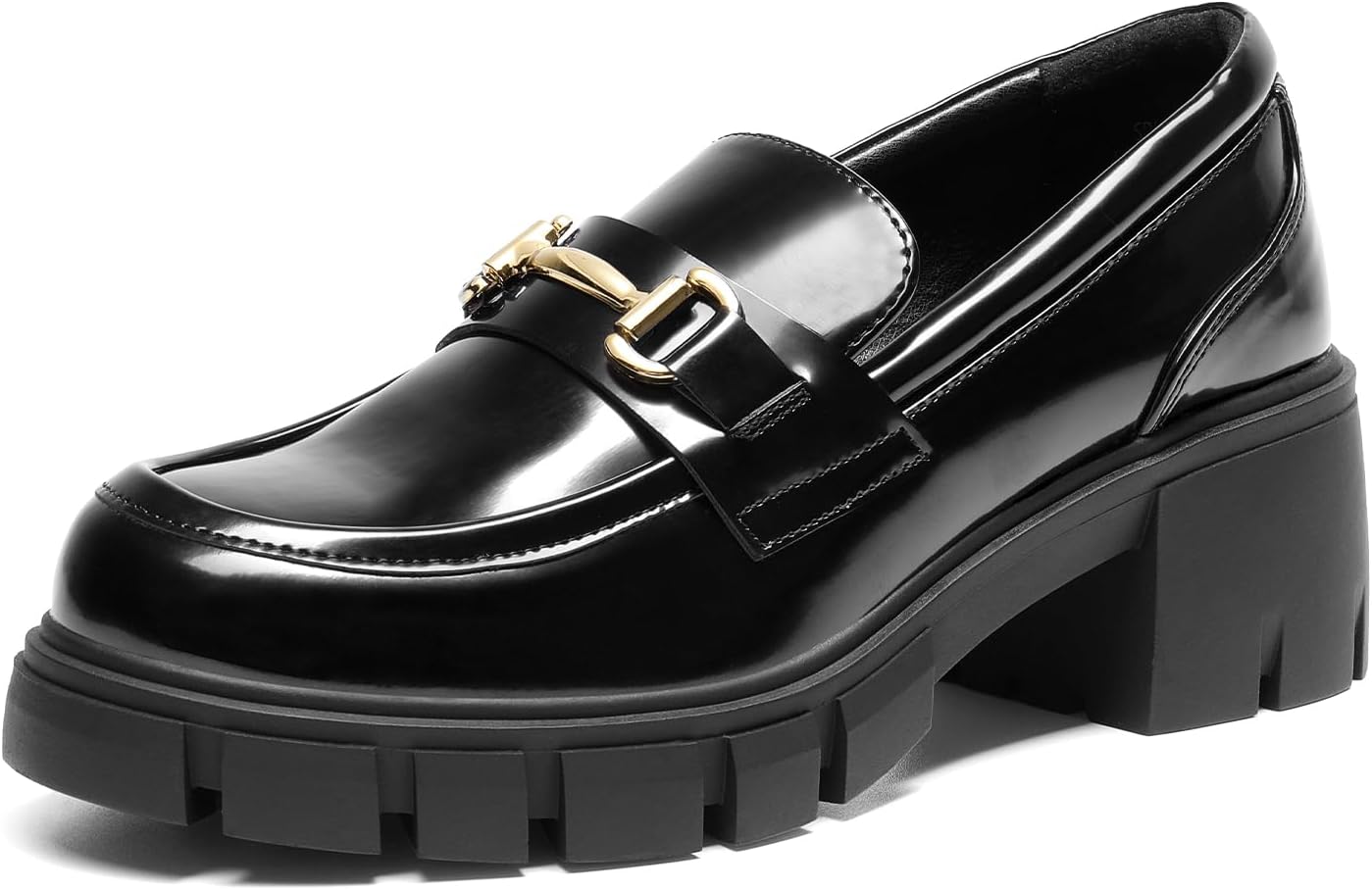 DREAM PAIRS Loafers, Special Loafers for Women, Unique Platform Chunky Loafers