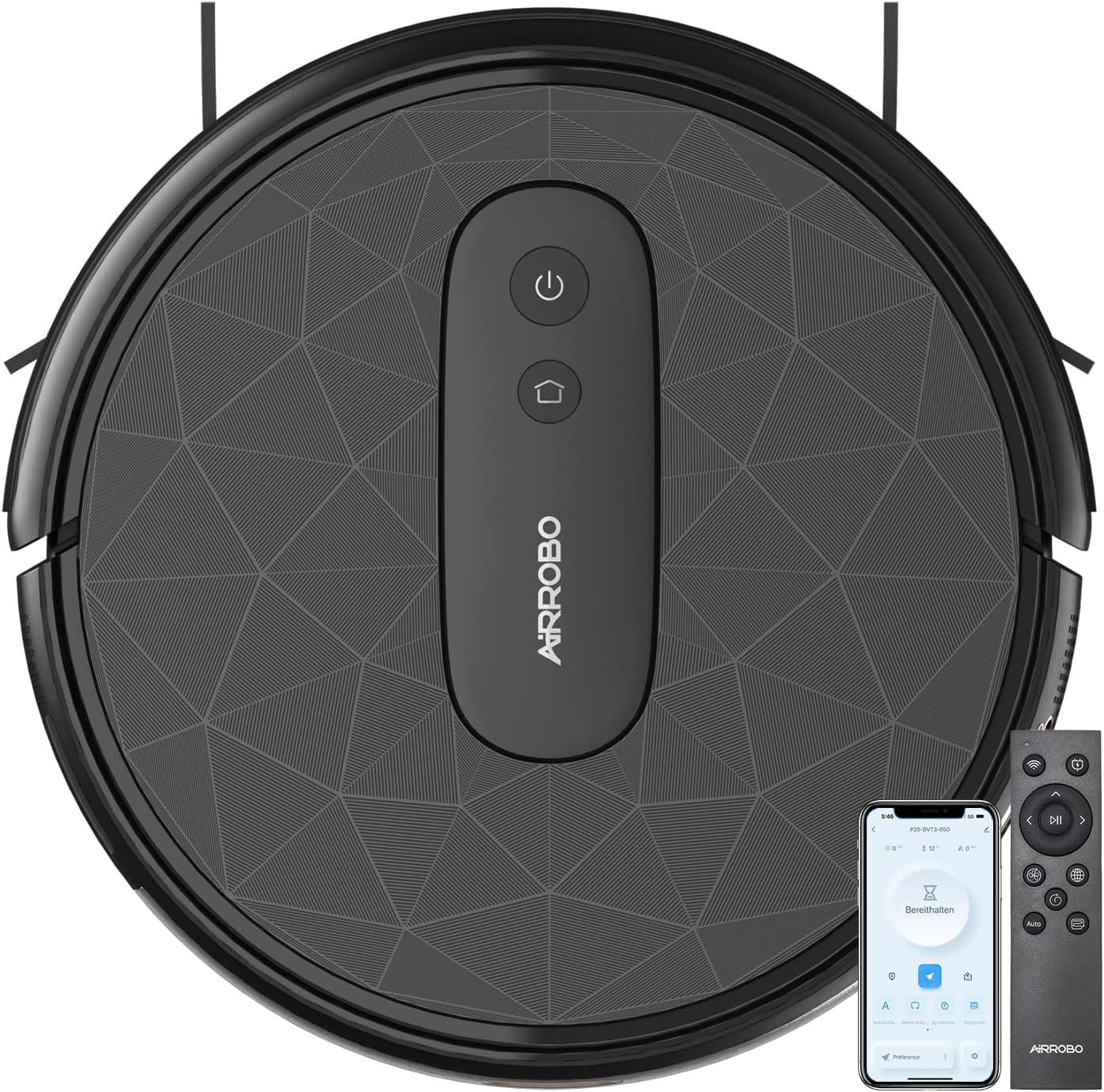 AIRROBO Robot Vacuum Cleaner - Robotic Vacuums with 2800Pa Suction Power, Ideal...