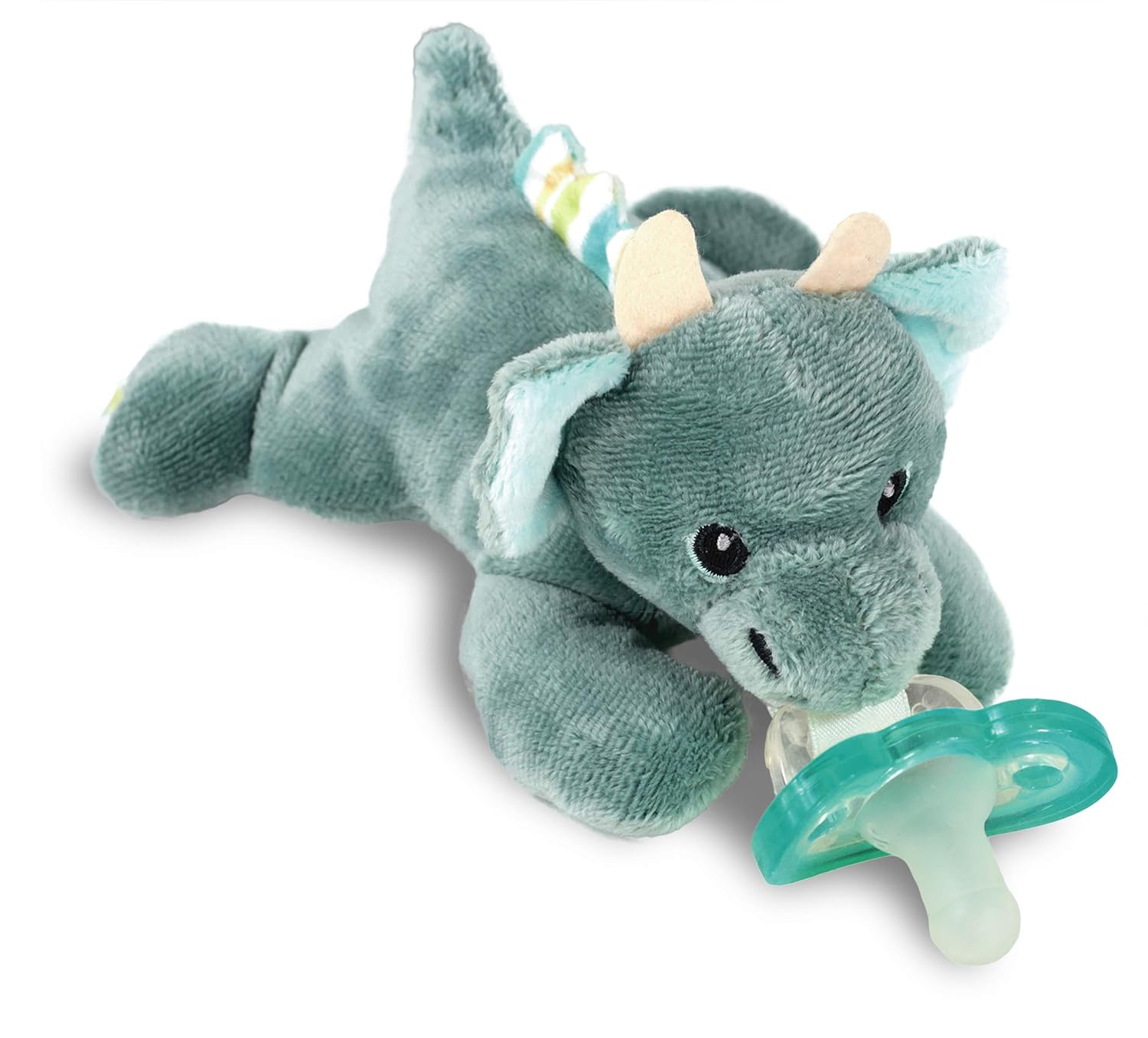 RaZbaby RaZbuddy Stuffed Animal Pacifier Holder for Newborns & Up, Made in The U...