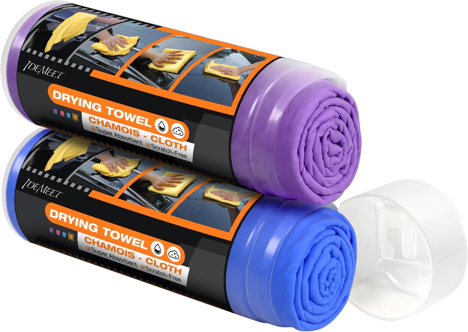 Shammy Towel, Premium Car Drying Towel, Super Absorbent Reusable Soft Car Wash C...