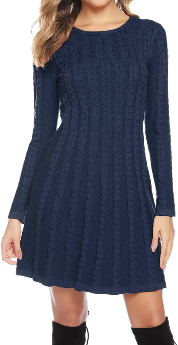 Gyabnw Winter Jumper Dresses, Special Women UK Knitted Dress, Innovative Ladies...