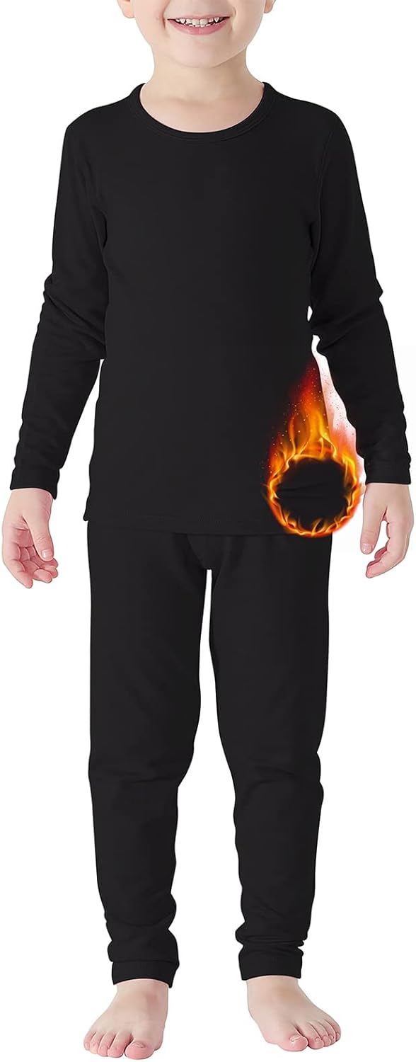 American Trends Kids Thermal Underwear Set, Ultra...
