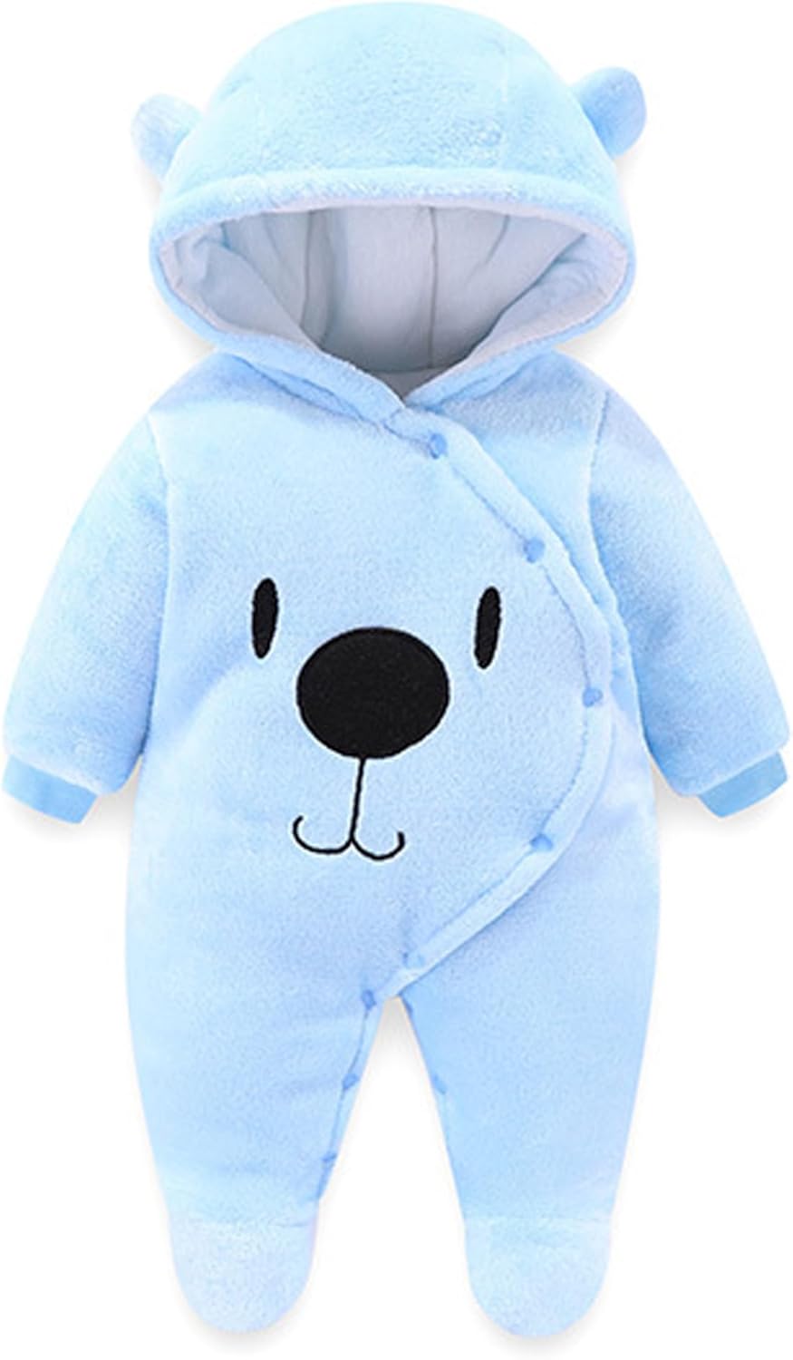 Voopptaw Warm Baby Winter Jumpsuit, Special Fleece Romper Suit for Babies, Cute...