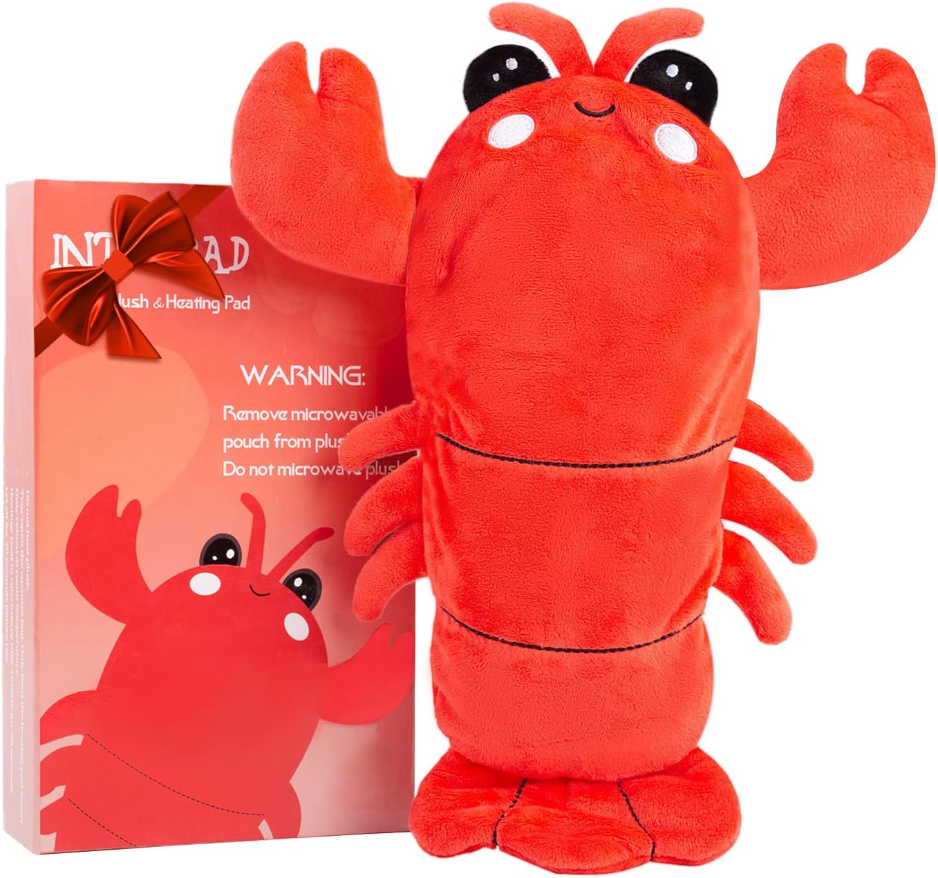 Microwavable Heating Pad, Special Cuddly Warming Pillow, Sustinable Cute Lobster...