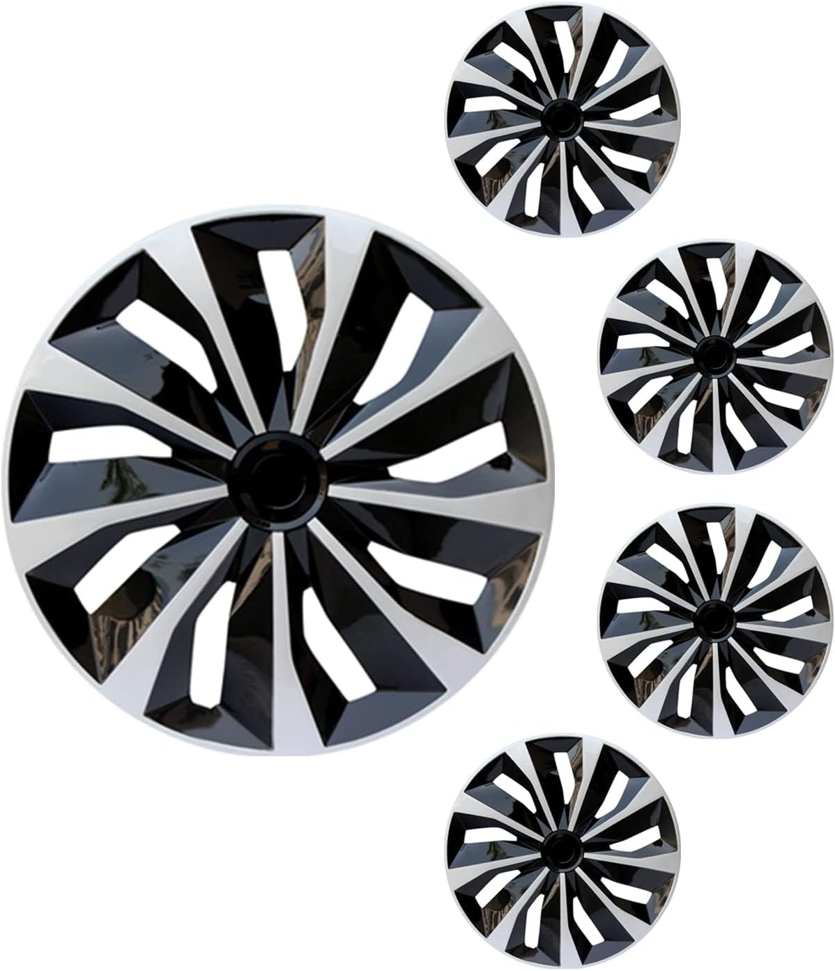 Hubcap Wheel Cover Replacement R16 Hub Caps Universal Wheel Rim Cover ABS Materi...