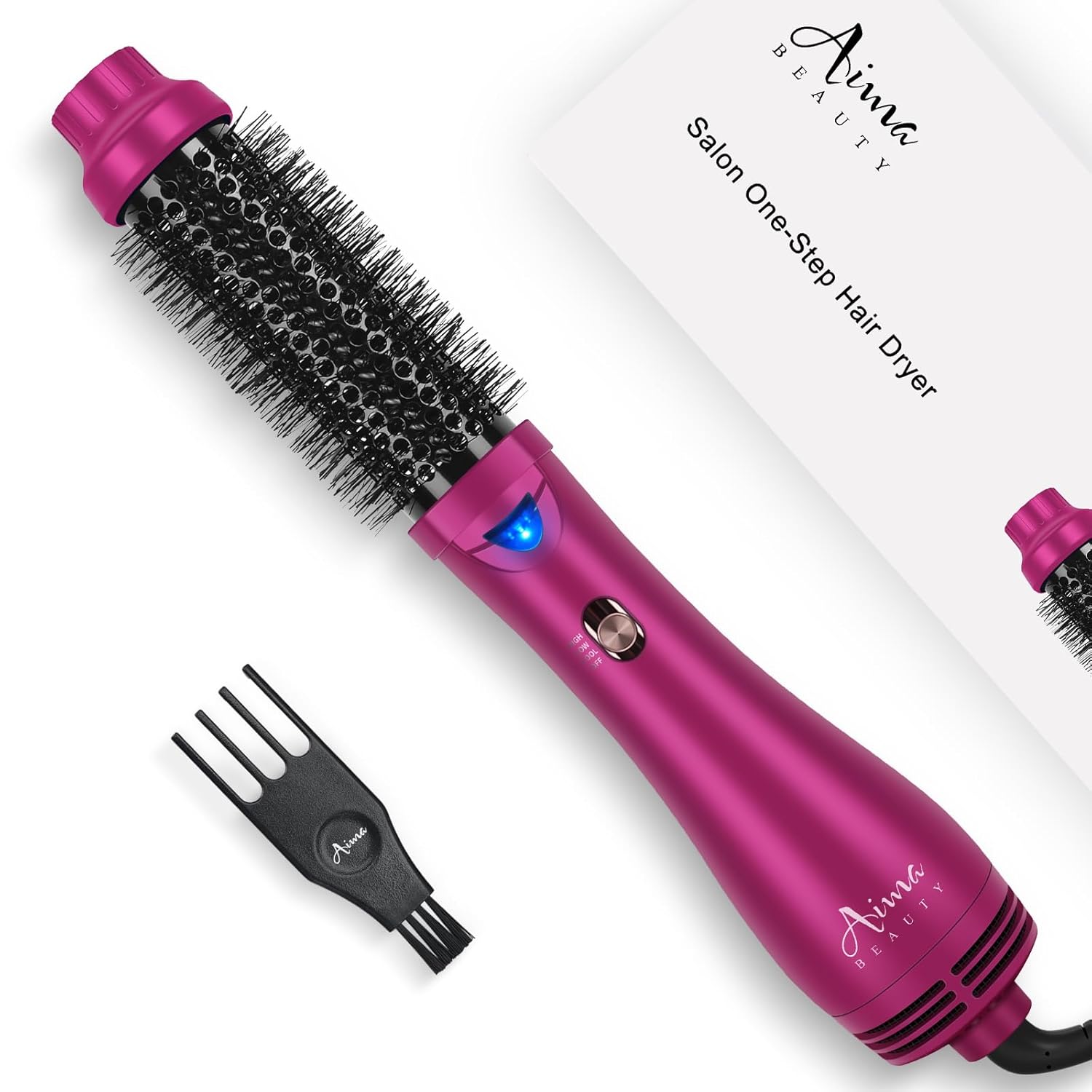 Aima Beauty One Step Hair Dryer & Volumizing Hot Air Brush, Ceramic Straightener...