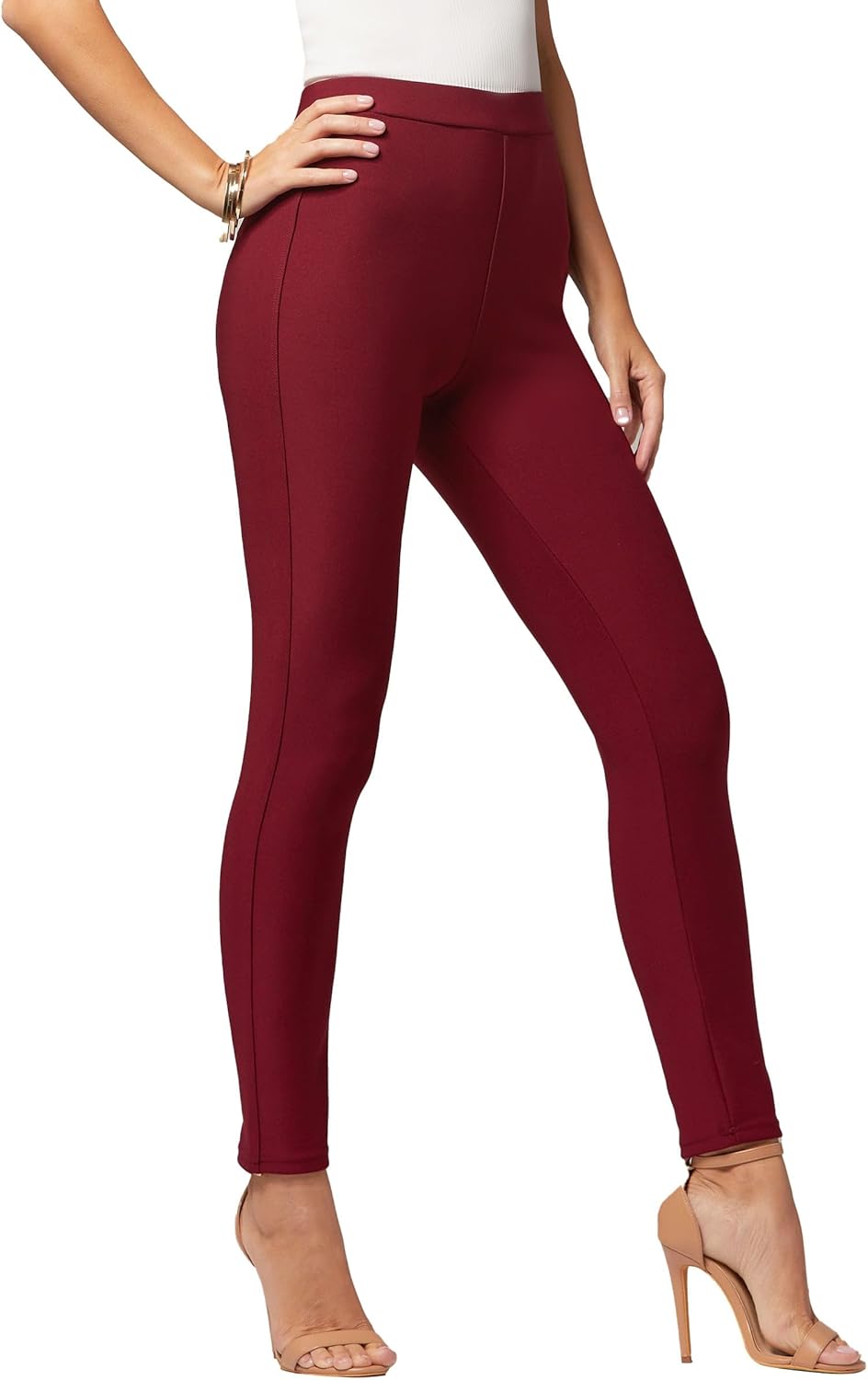 Conceited Stretch Ponte Pants, Special Dressy Leggings for Women, High-Quality H...
