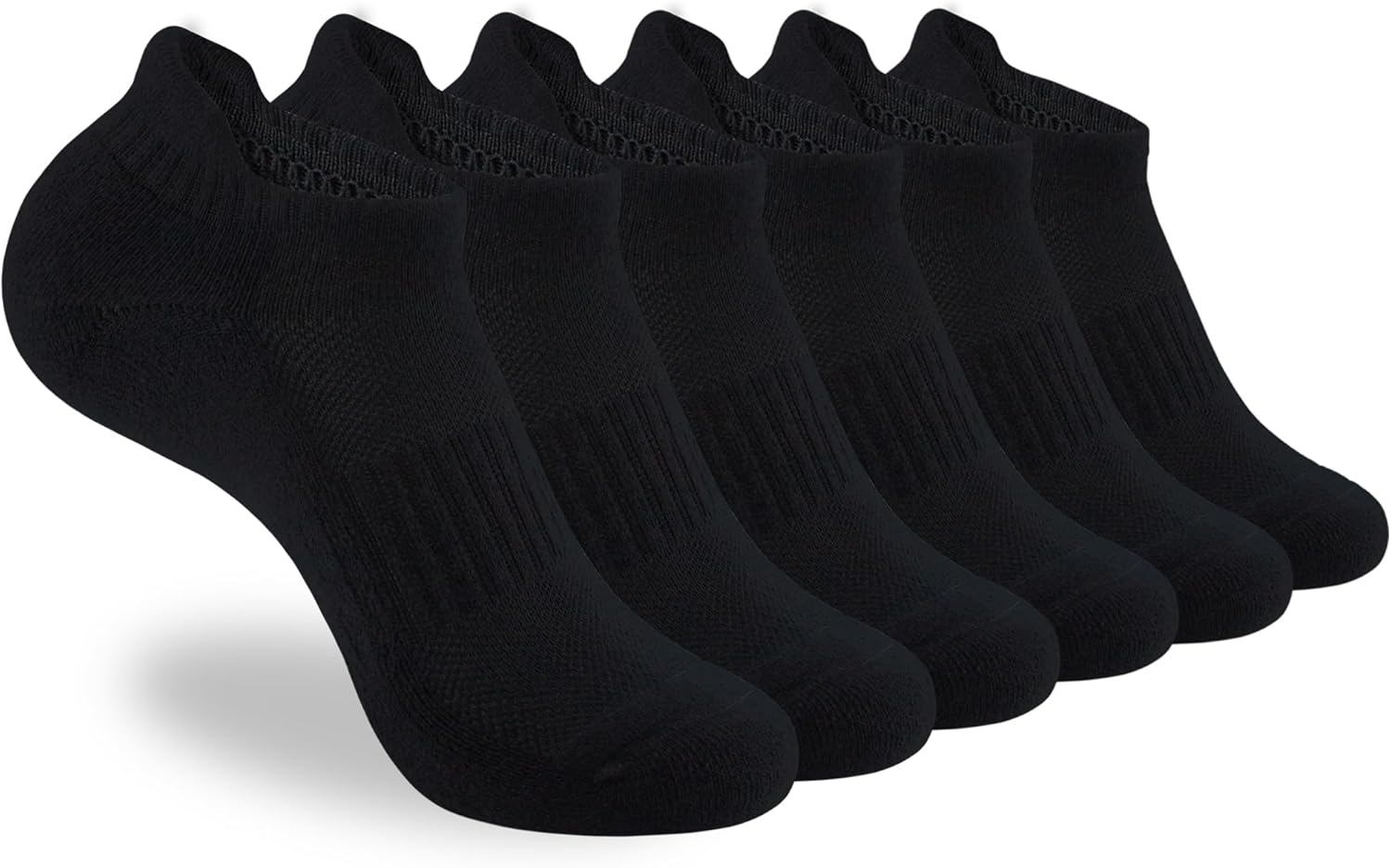 ATBITER Ankle Socks Women's Running Athletic No Show Short Socks Cushioned 6-Pai...