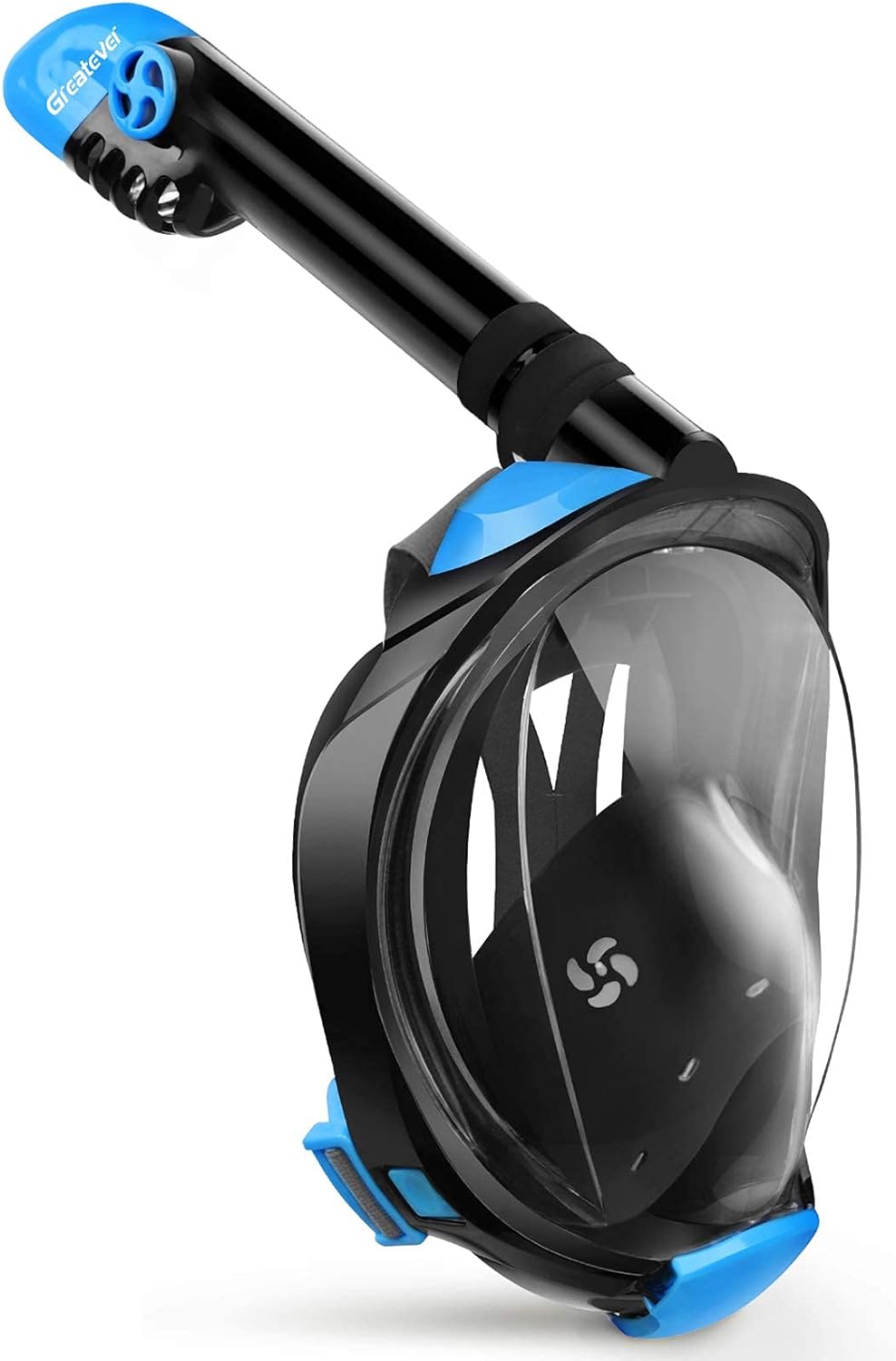 Greatever G2 Full Face Snorkel Mask with Latest Dry Top System,Foldable 180 Degr...