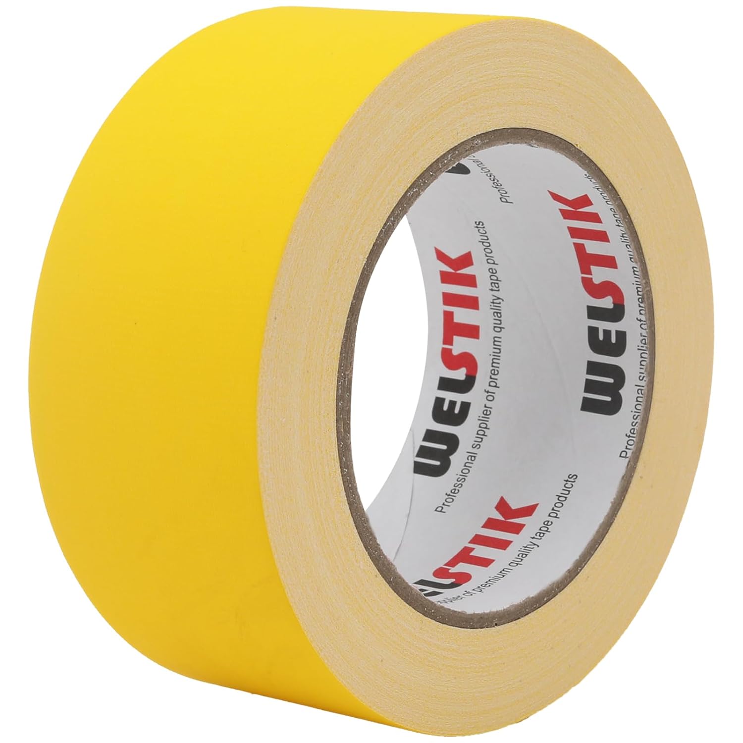 WELSTIK Thin Gaff Tape, Special Gaffa Tape Matt Cloth Tape, Innovative Yellow Ta...