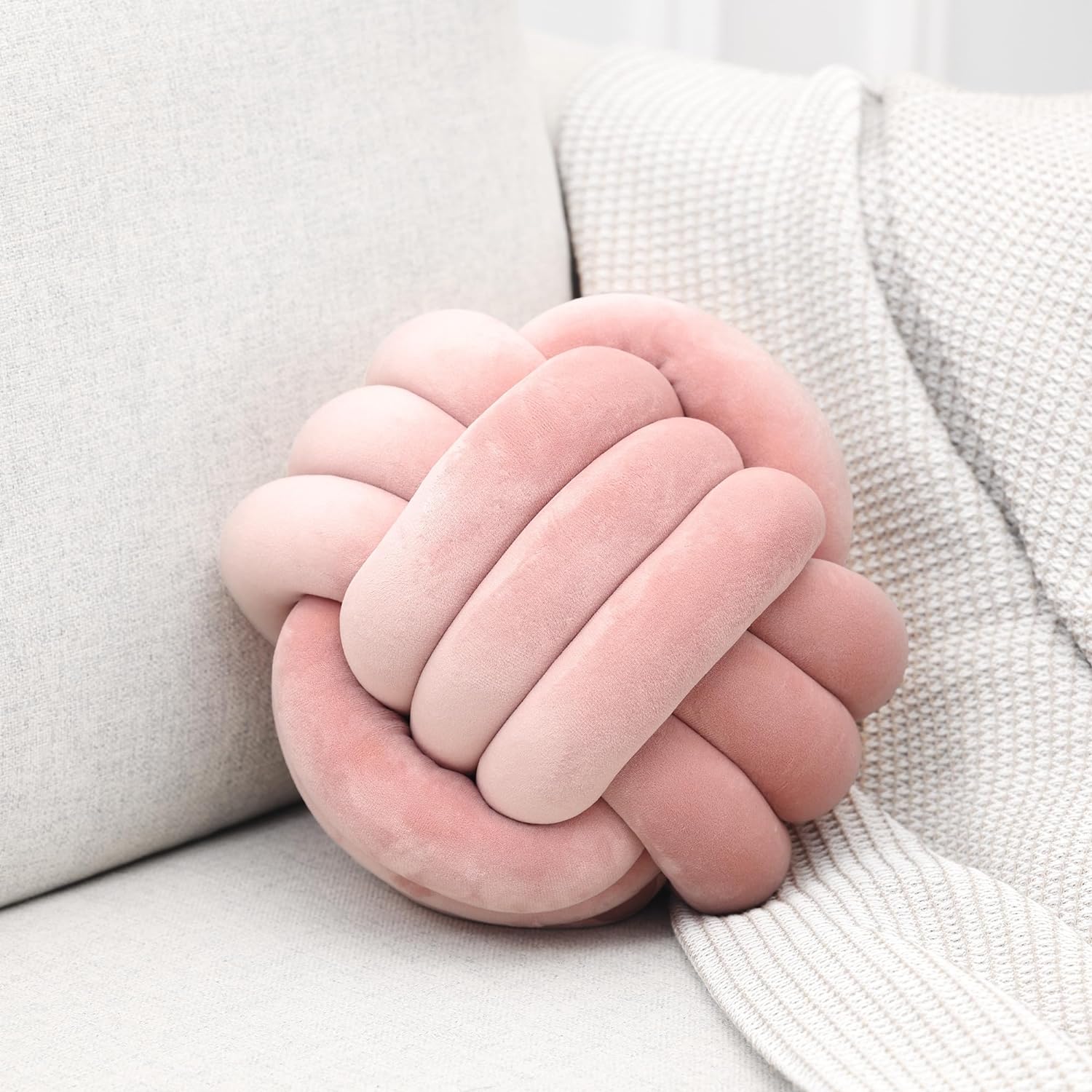 Petrella Knot Pillows, Special Decorative Home Decor Cushion, Unique Aesthetic T...