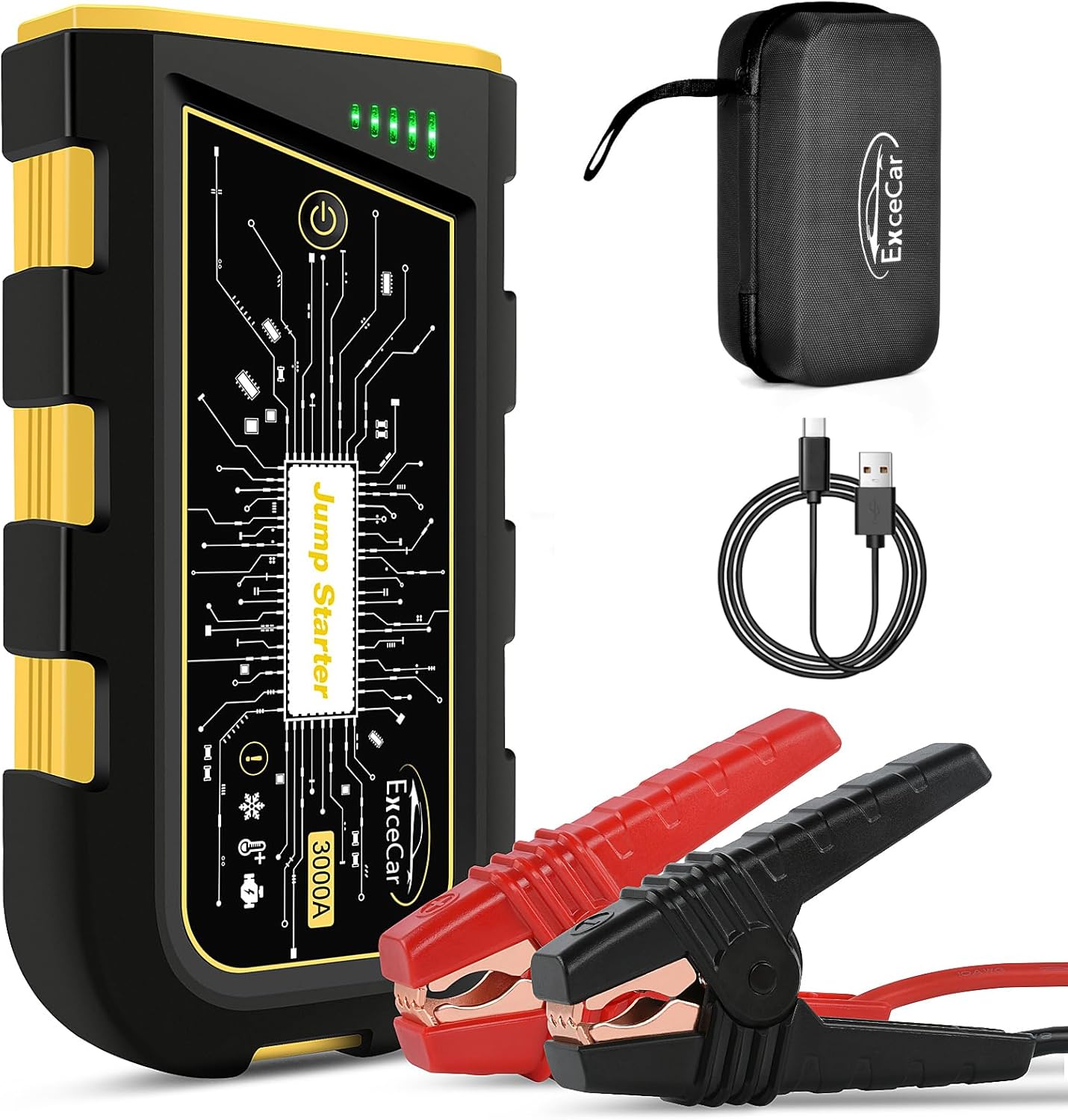 LifBetter Y29P Car Battery Booster Jump Starter, 3000A 12V Portable Jump Starter...