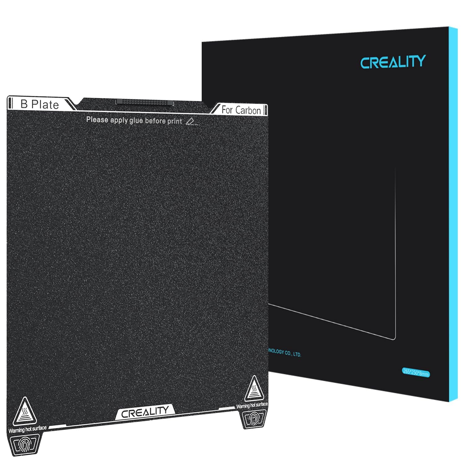 Creality K1C Build Plate, 235x235mm Textured PEI Sheet, Flexible Spring Steel Be...