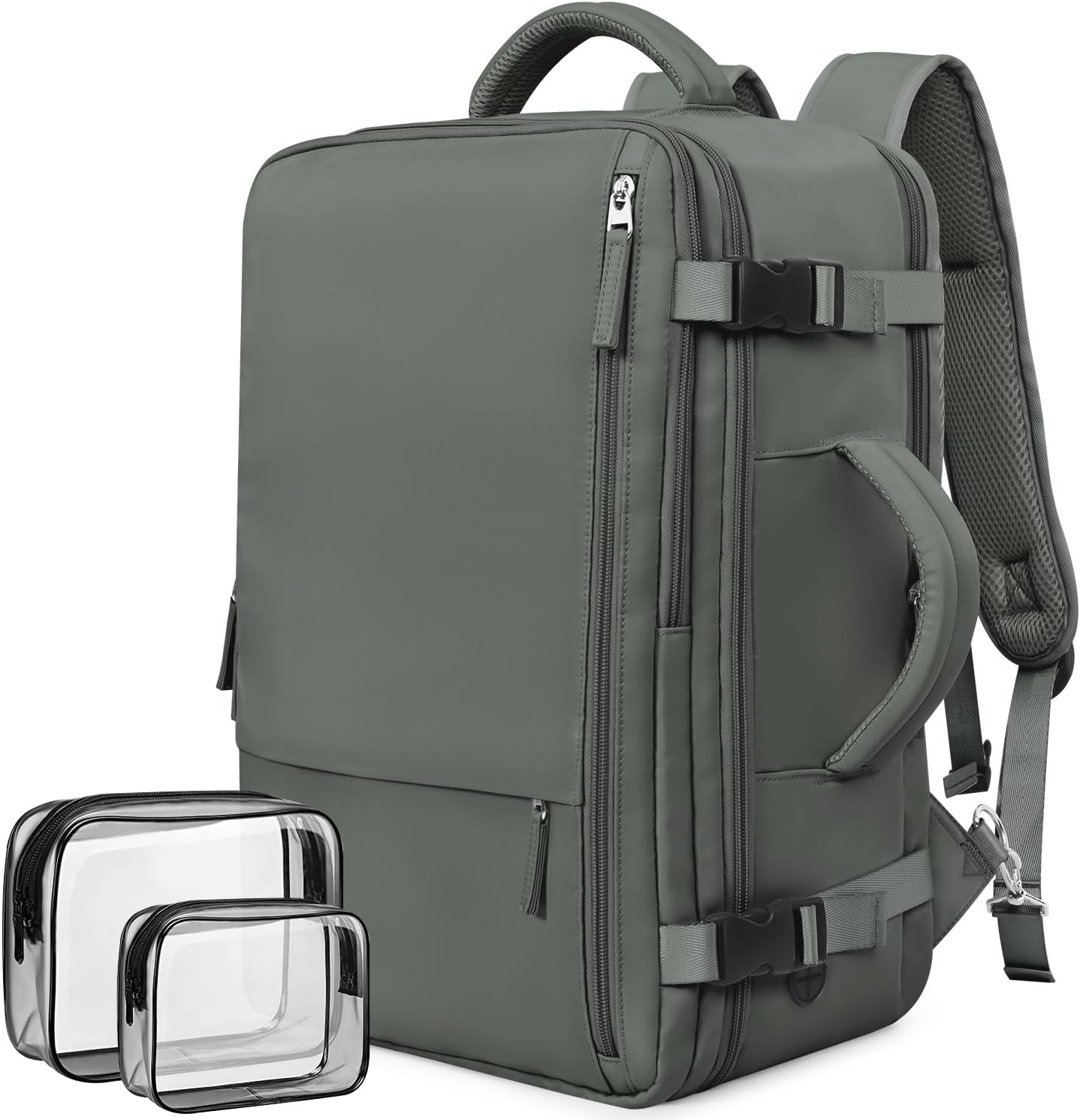 Travel Backpack For Women Men Flight Approved, Carry-on Backpack Bag Luggage, Pe...