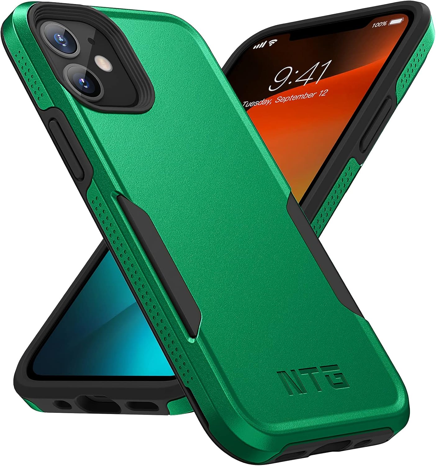 NTG Shockproof Phone Case, Specially Designed for iPhone 11, High-Quality Two La...