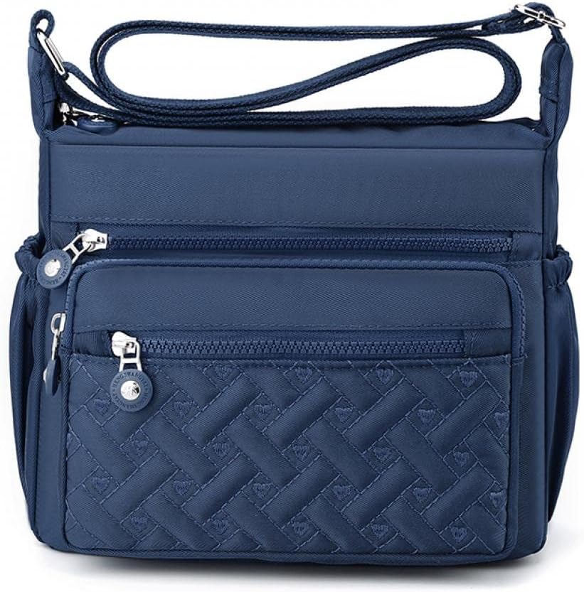Milky Way Womens Multi Pocket Casual Waterproof Crossbody Handbags Shoulder Mess...