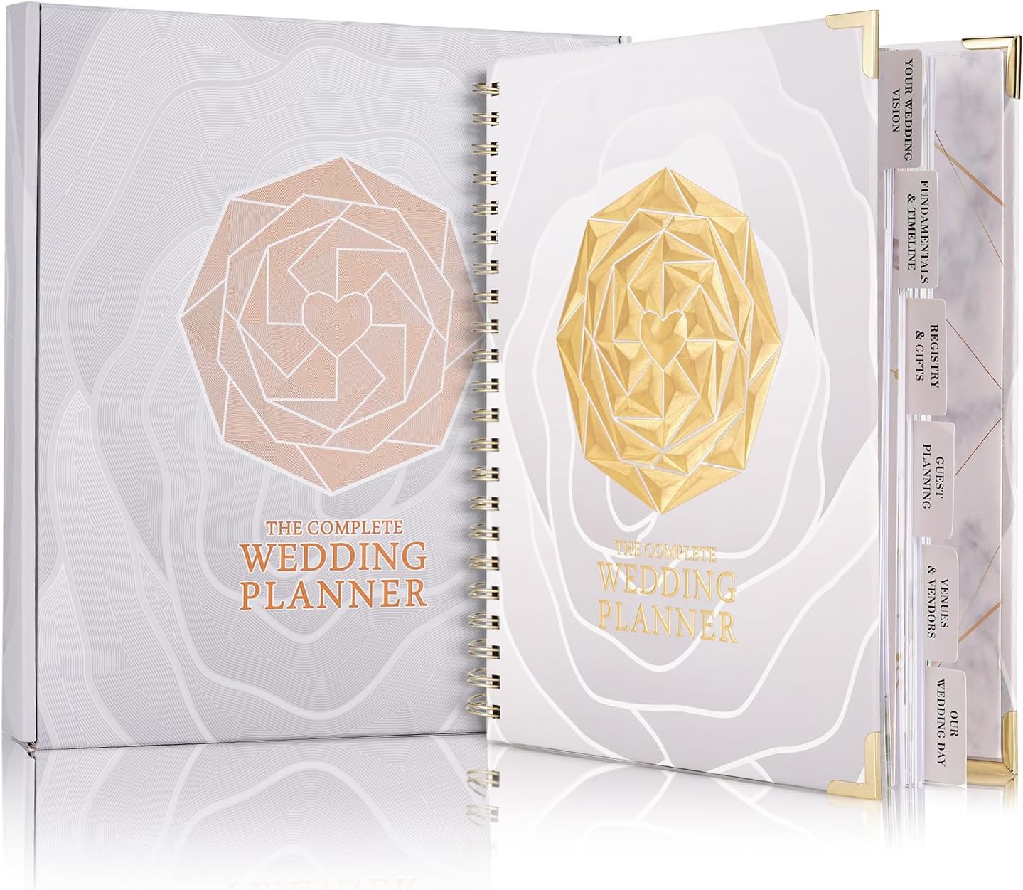Wedding Planner Organizer Book- Wedding Planning Book with 6 Tabbed Sections,188...