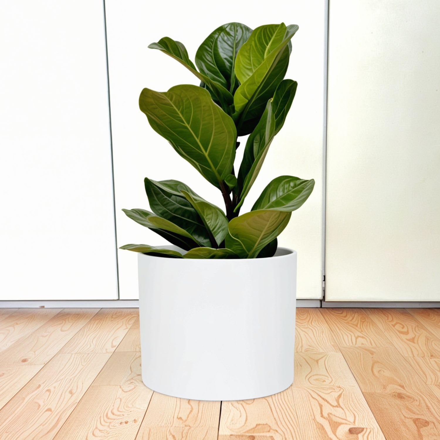 Fox & Fern 14.6 Inch Extra Large Planter - Premium Lightweight Fiberstone Matte...