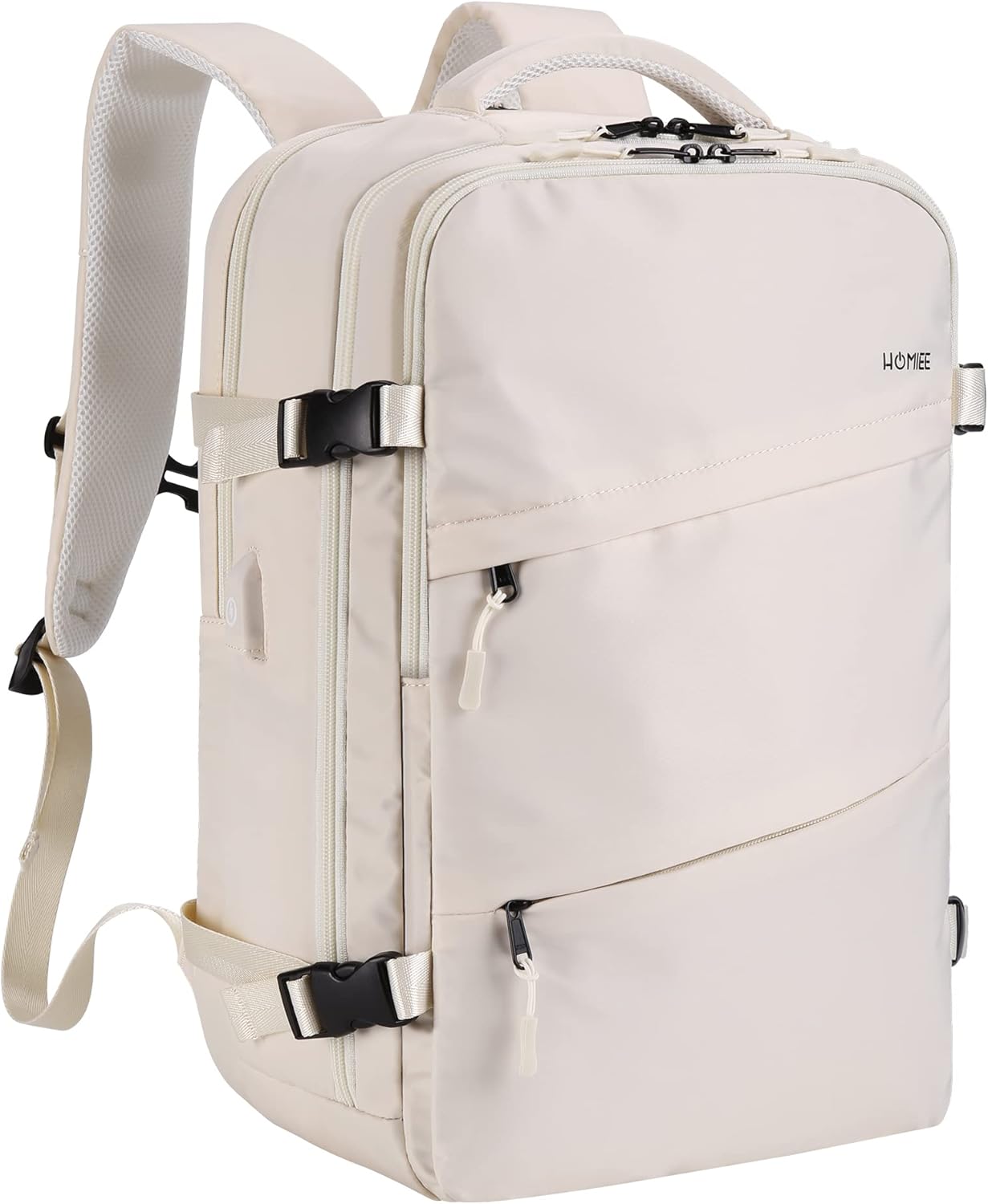 HOMIEE Cabin Bag 45 x 36 x 20 cm Easyjet Underseat Allowance Carry on Backpack,...