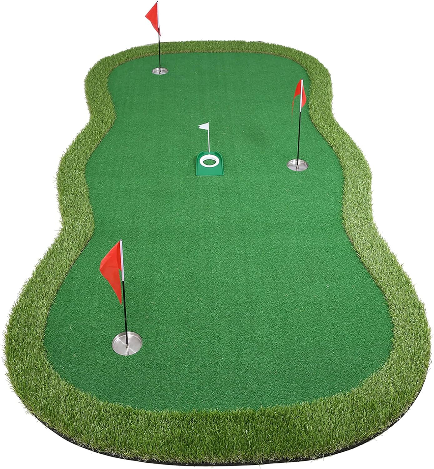 Golf Putting Green, Practice Putting Green Mat, Large Professional Golfing Train...