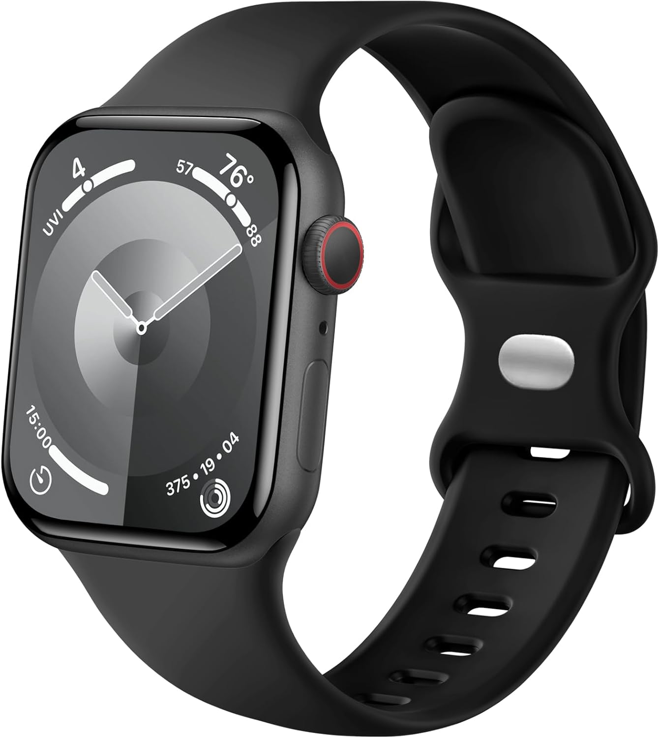 Sport Band Compatible with Apple Watch Band 44mm 45mm 46mm 40mm 42mm 38mm 41mm 4...