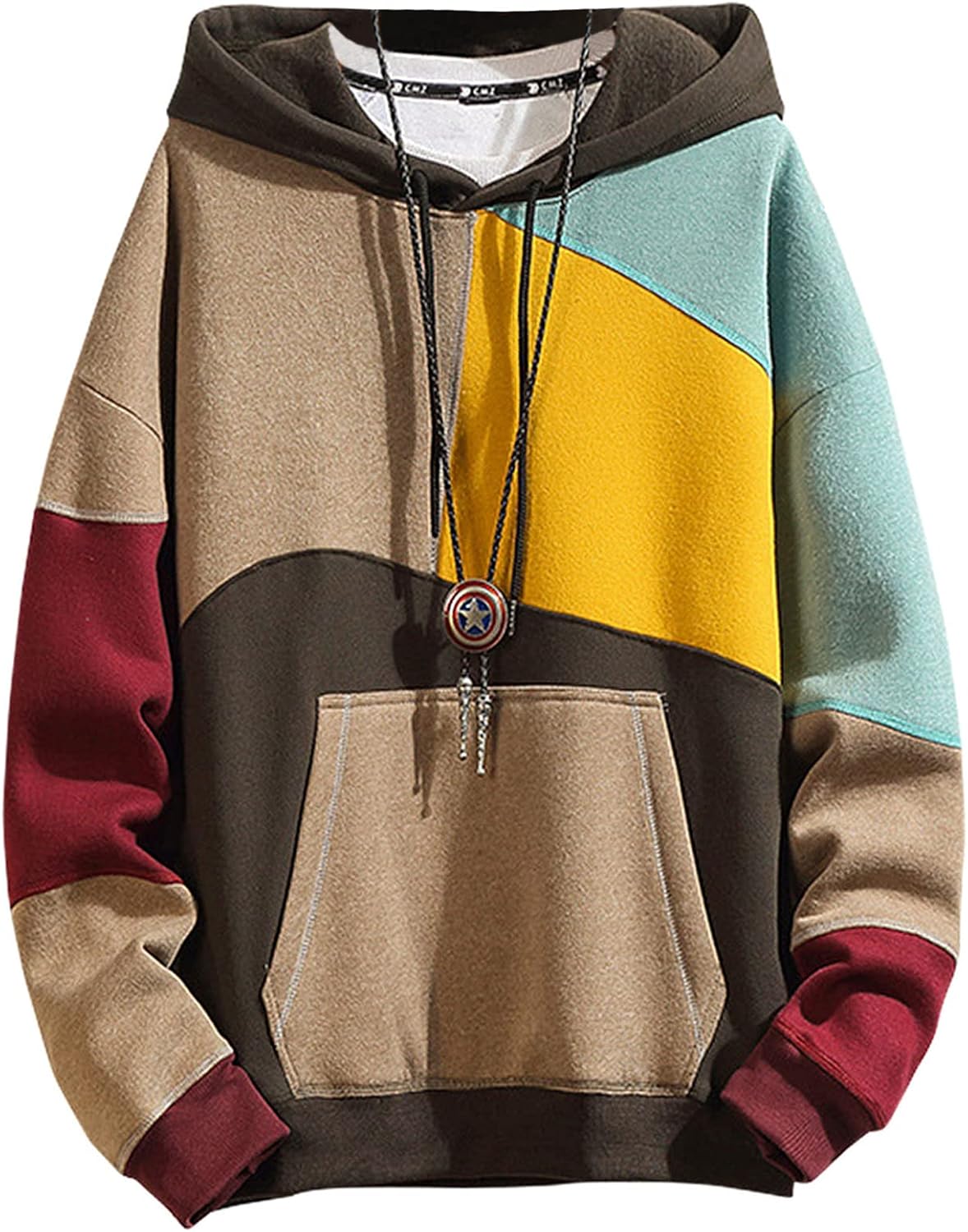 XIAOYAO Men's Hoodie, Special Techwear Hoodie for Hip Hop Enthusiasts, Unique To...