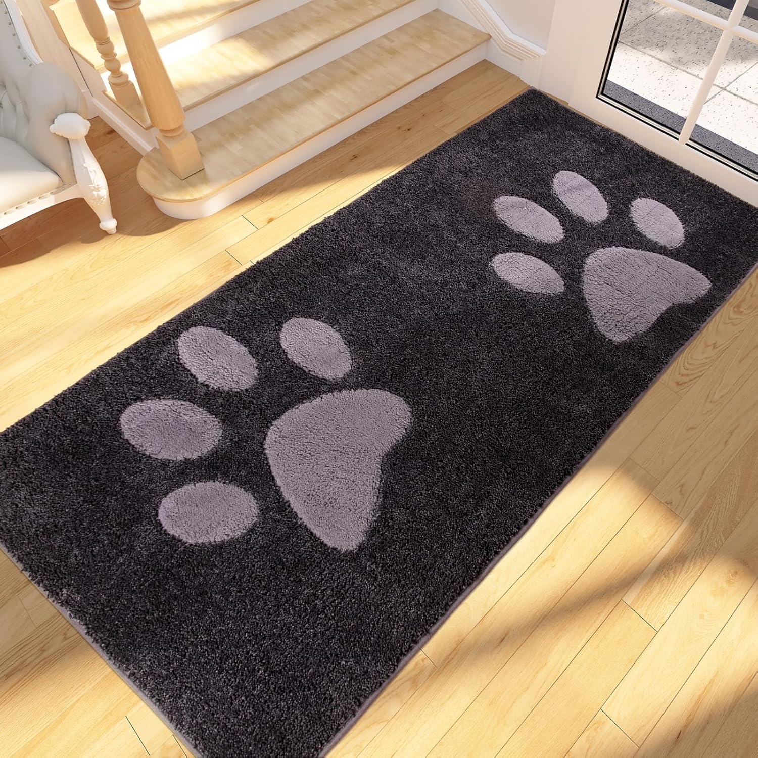 FCSDETAIL Dirt Trapper Indoor Door Mat, Special Washable Entrance Rug, Innovativ...