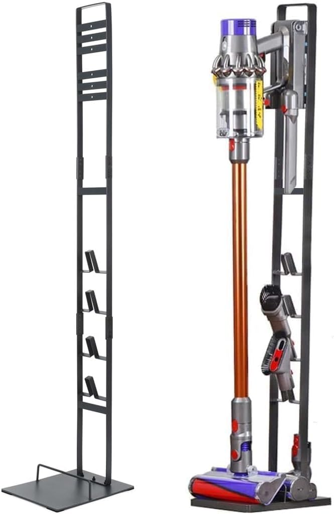 BRIGHTSHOW Vacuum Stand for Dyson V15 V11 V10 V8 V7 V6,Stable Metal Storage Brac...