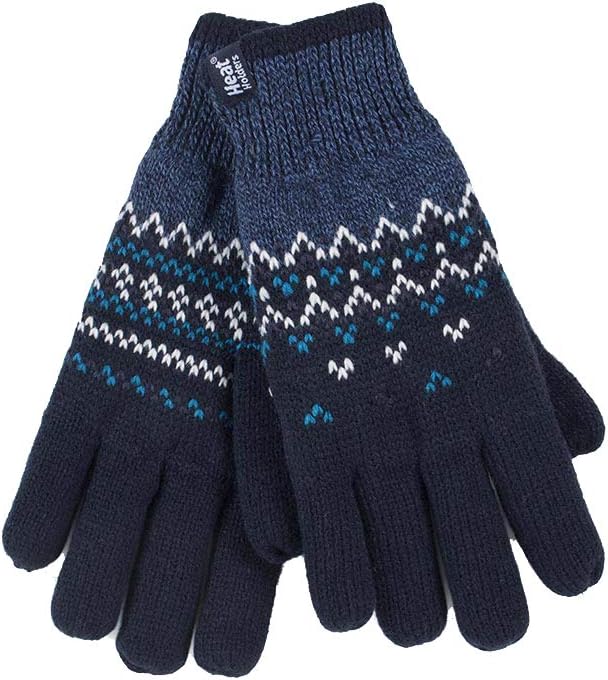 HEAT HOLDERS, Special Warm Knitted Fleece Lined Thermal Gloves, Innovative Ladie...