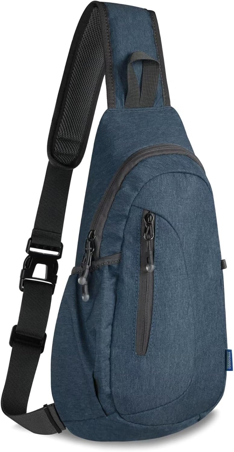 TITECOUGO Small Sling Bag, Special Lightweight Crossbody Backpack for Men Women...
