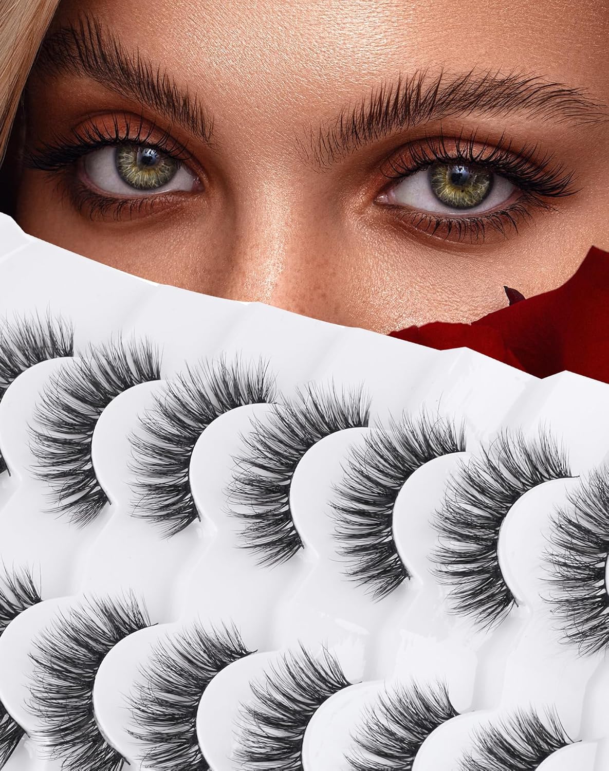 Jiocolor False Eyelashes, Special Short False Eyelashes With Natural Look, Innov...