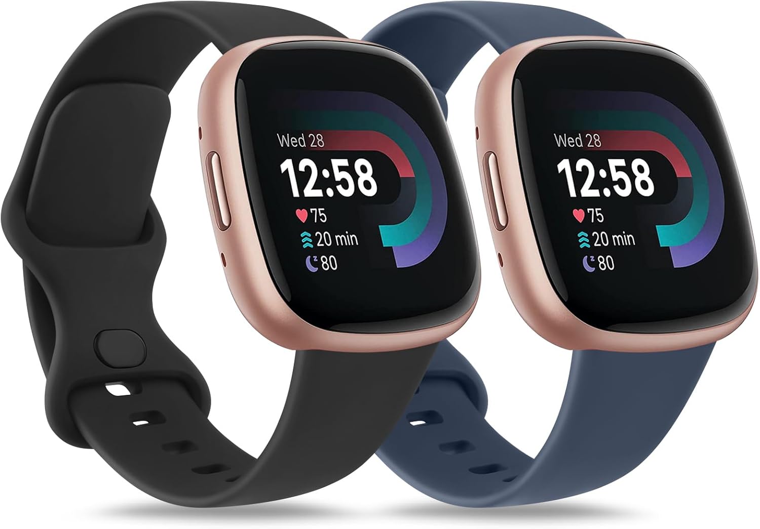 AK Straps for Fitbit Sense 2/Fitbit Sense/Fitbit Versa 4/Fitbit Versa 3 Straps f...