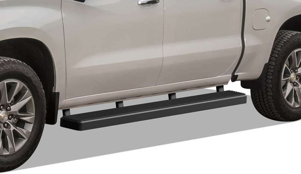 APS Running Boards, Special Side Steps Compatible with Chevy Silverado GMC Sierr...