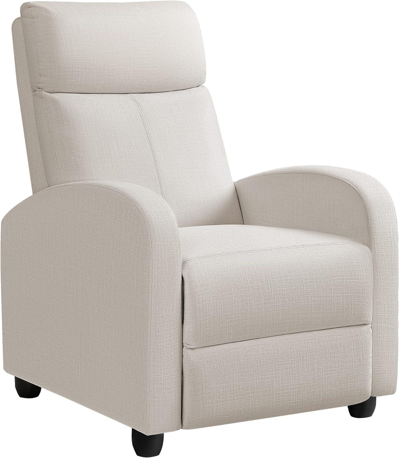 JUMMICO Recliner Chair Adjustable Home Theater Single Recliner Sofa Furniture wi...