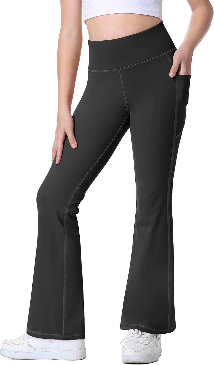 IUGA Girls Flare Leggings, Special High Waist Preppy Clothes for Girls, Innovati...