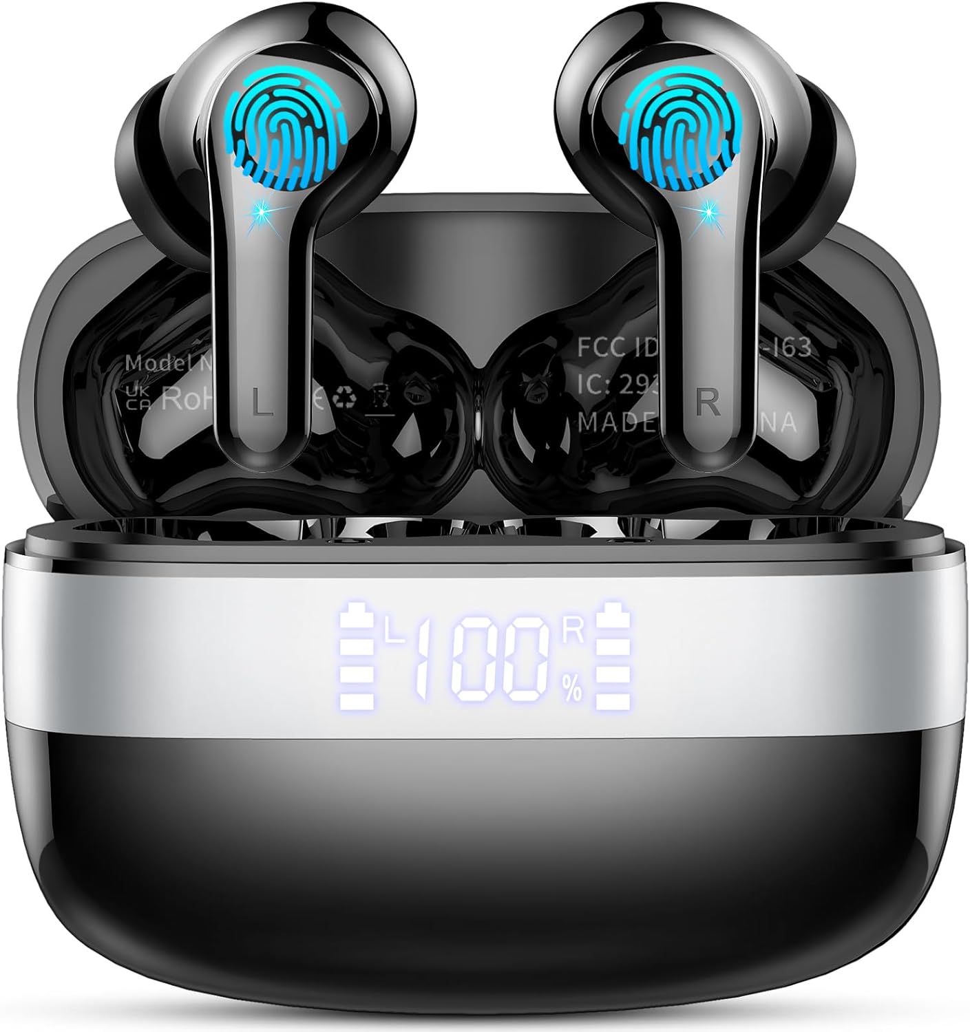 Wireless Earbuds, Special In Ear Headphones Bluetooth 5.3 with HiFi Stereo Deep...
