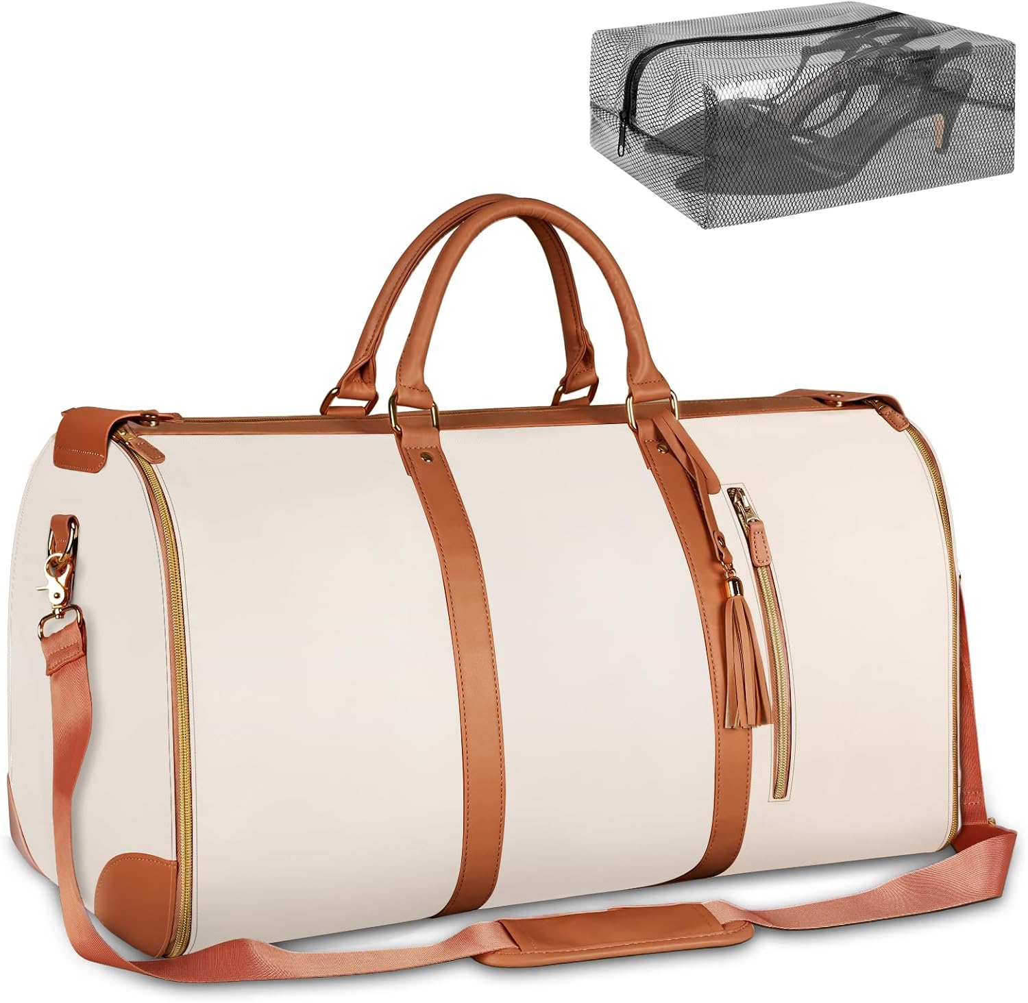 Ytonet Garment Bags for Travel, Convertible Carry on Garment Bag Large Duffle Ba...