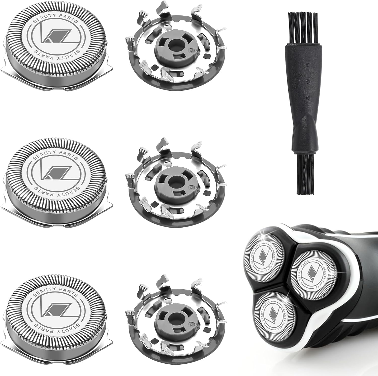 High-Quality Replacement Shaver Heads, Compatible with Philips Series 1000, 2000...