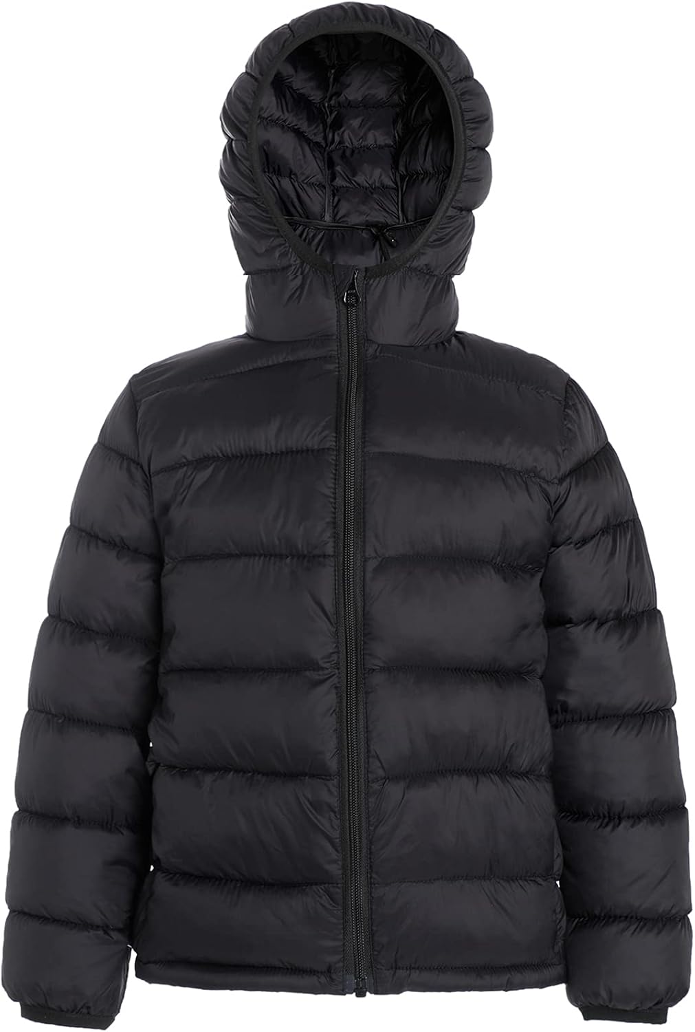 Hooded Puffer Jackets for Boys and Girls – Lightweight and Packable – Autumn and...