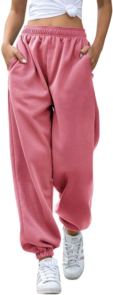 HeSaYep Women's Sweatpants, Special High Waisted Workout Active Joggers Pants, I...