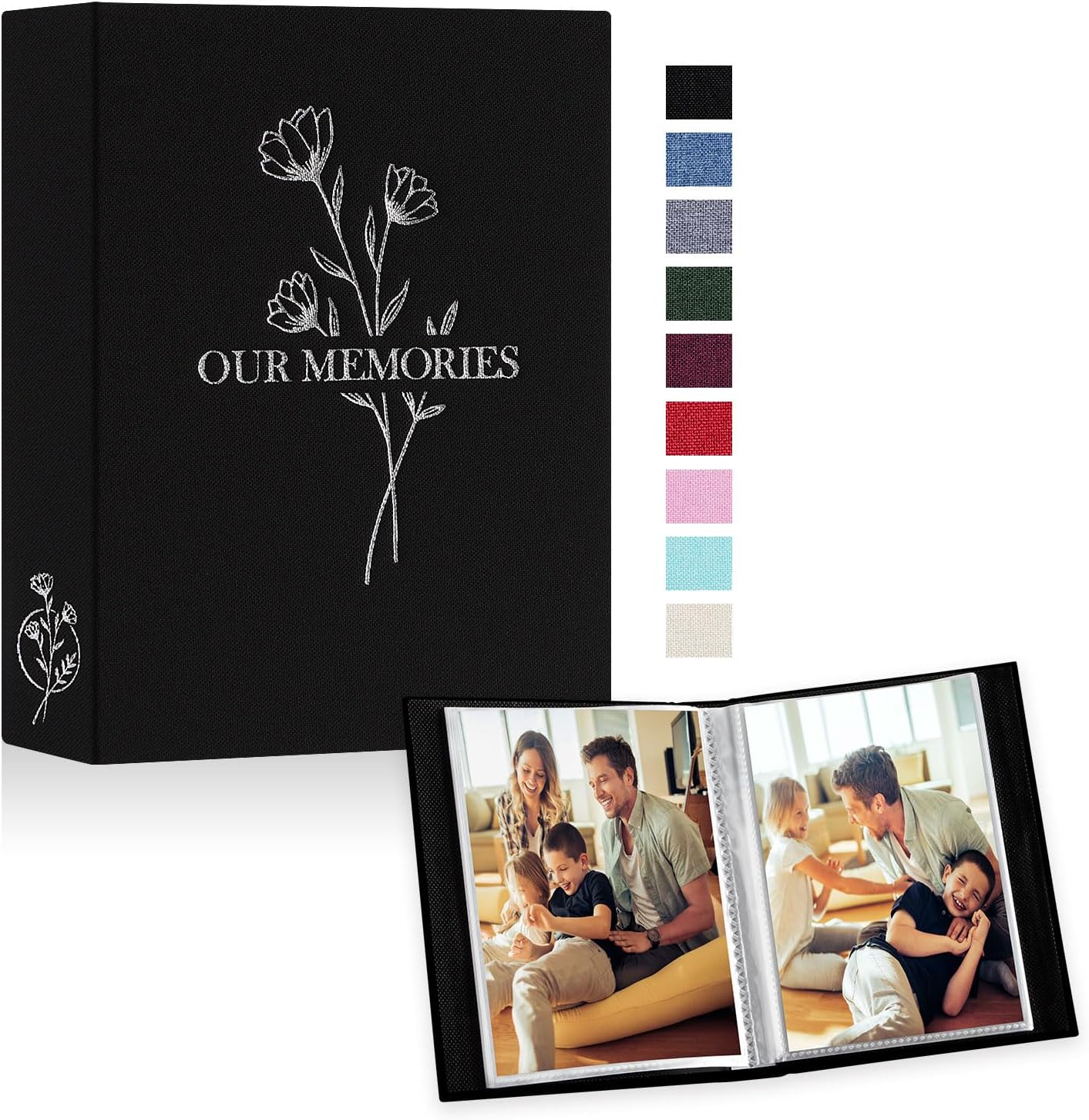 Lanpn Small Photo Album, High-Quality Photo Album...