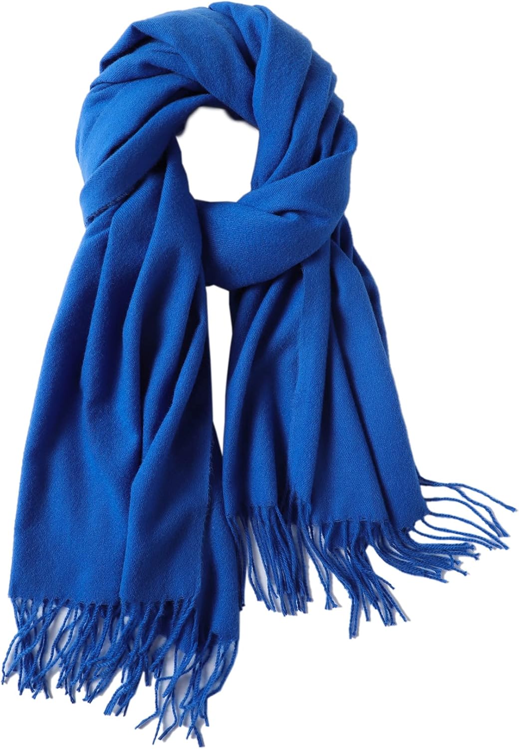 Cashmere Feel Scarfs for Women Long Fringe Scarf Ladies Wraps Shawls Scarves Roy...