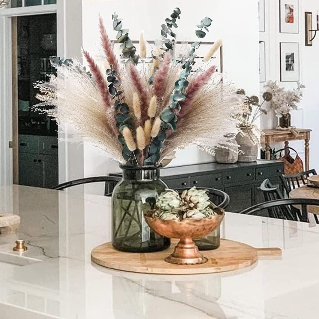 Pampas Grass, Special Dried Nature Dryflowers, Unique DIY Dry Flowers Bouquet, P...