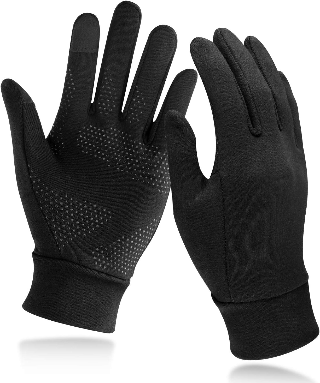Unigear Lightweight Running Gloves, Touch Screen Anti-Slip Warm Gloves Liners fo...